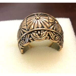 Studio Barse Batik Bronze Dome Statement Ring